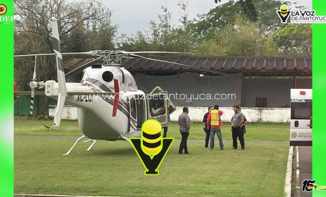 Menor sufre fuerte golpe tras caída de columpio en Huejutla