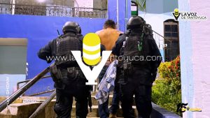 Detiene Policía Municipal a sujeto agresivo en Palmito