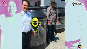 Impulsa Gobierno Municipal apoyo social con venta de tinacos a bajo costo en Chicontepec