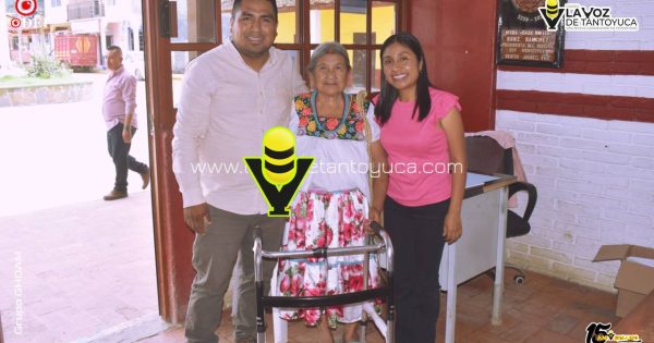 DIF Municipal apoya para movilidad a adulta mayor en Benito Juárez