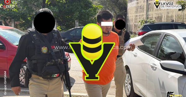 Policía Ministerial Cumplimenta orden de aprehensión contra interno en Tantoyuca por delito contra la salud