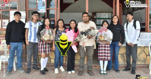 Presidenta del Sistema DIF Municipal, Shak Nik The Cruz Sánchez, será madrina de generación del Telebachillerato de Tenantitla