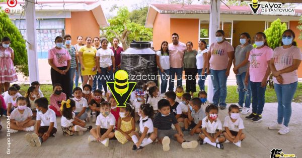 Ayuntamiento fortalece servicios básicos en preescolar de Benito Juárez