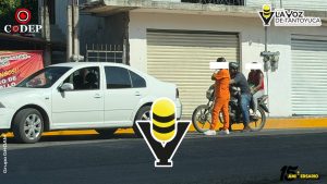 Choque por alcance deja solo daños materiales en Tantoyuca