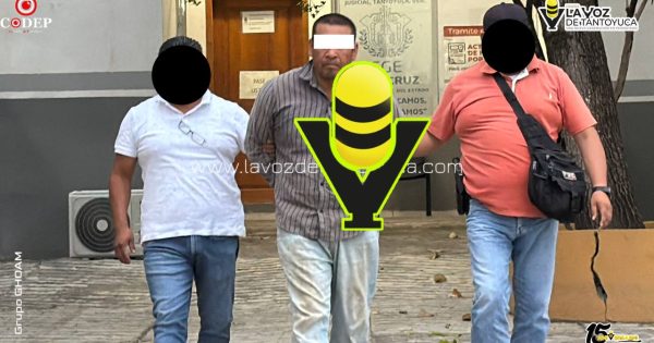 Policía Ministerial de Platón Sánchez detienen a hombre por lesiones dolosas en Chalma