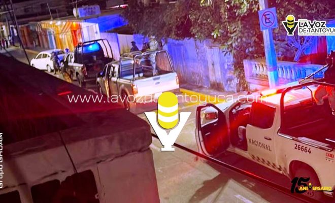 Catean inmueble vinculado a exalcaldesa de Tamiahua; aseguran equipo táctico