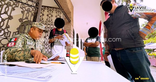 Inicia reclutamiento en Tantoyuca del Servicio Militar Nacional 2026
