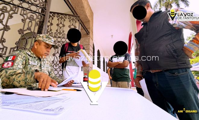 Inicia reclutamiento en Tantoyuca del Servicio Militar Nacional 2026