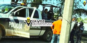 Detienen a hombre con equipo para destazar ganado extraviado en inundaciones 