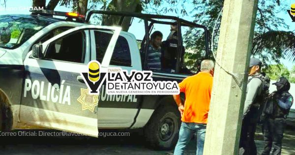 Detienen a hombre con equipo para destazar ganado extraviado en inundaciones