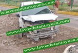 Abandonan auto compacto en la México - Tampico