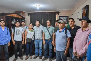 Alcalde Edvino Hernández impulsa la rehabilitación del camino La Lima - Atozka