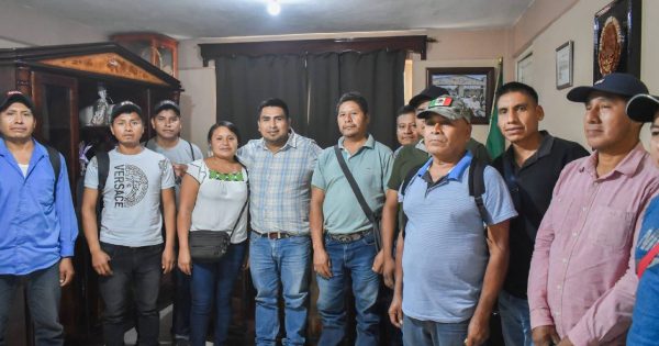 Alcalde Edvino Hernández impulsa la rehabilitación del camino La Lima - Atozka