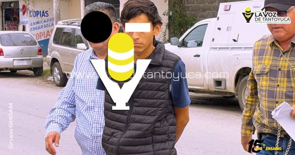 Detienen a joven por el presunto delito de robo a casa habitación