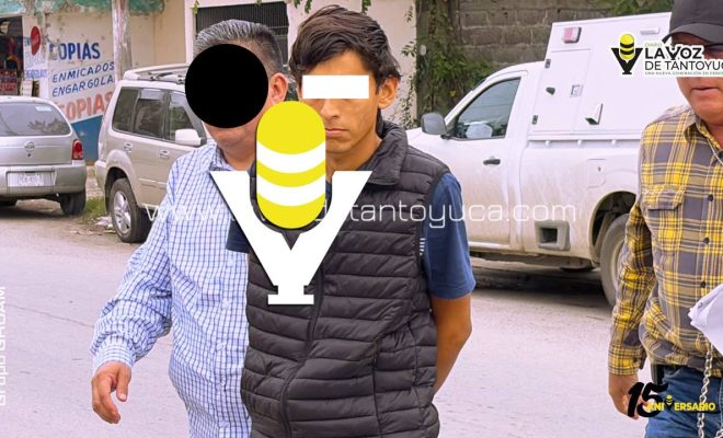 Detienen a joven por el presunto delito de robo a casa habitación