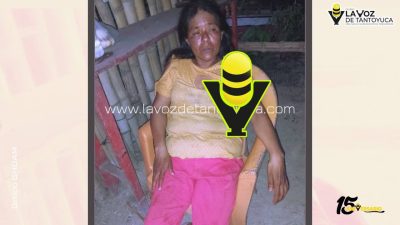 Localizan extraviada en Tihuatlán a mujer originaria de Tantoyuca; buscan a sus familiares