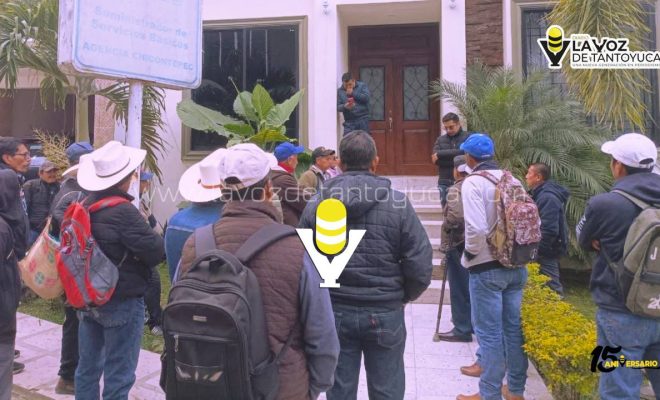 Habitantes de Chicontepec exigen reubicación de potes de CFE