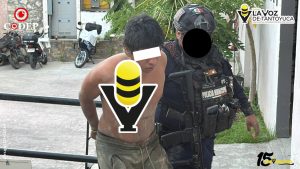Detienen a presunto agresor tras reporte de violencia familiar en Tantoyuca