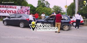 “Chamaco” provoca choque por alcance sobre la municipalizada 