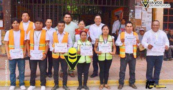Reconoce alcalde Edvino Hernández labor de Protección Civil Municipal