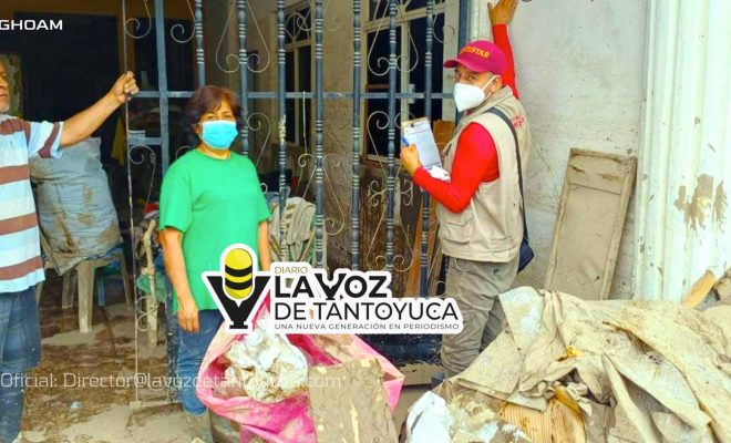 Van 7 mil 658 viviendas censadas por Bienestar en el norte de Veracruz