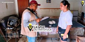 Van 7 mil 658 viviendas censadas por Bienestar en el norte de Veracruz