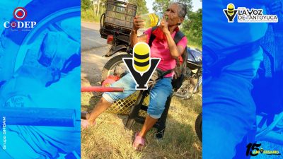 Reportan a mujer desorientada y deshidratada sobre la carretera rumbo a San Sebastián; piden ayuda para localizar a sus familiares