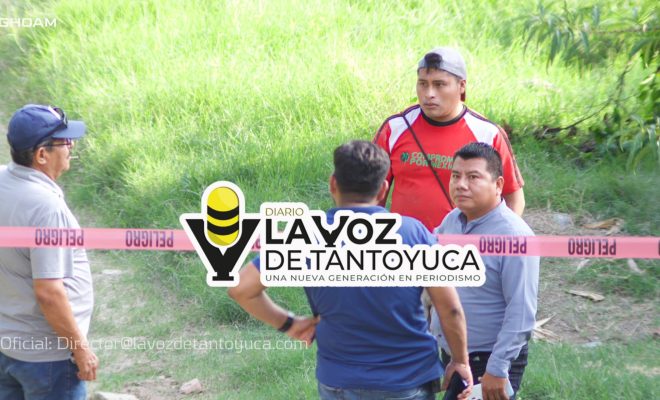 Localizan a un hombre sin vida en Tantoyuca