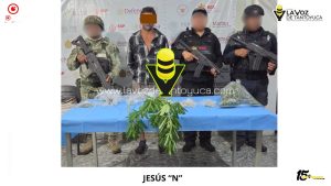 Detienen a hombre en Pánuco y aseguran indicios