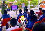 Ejército Mexicano imparte plática preventiva en telesecundaria de Tantoyuca