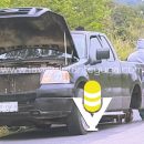 Camioneta por poco y vuelca tras falla mecánica