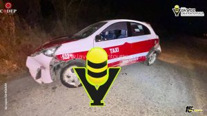 Vehículo de alquiler termina fuera de la carretera; conductor perdió el control 