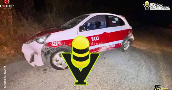 Vehículo de alquiler termina fuera de la carretera; conductor perdió el control