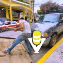 Aseguran camioneta en la Zona Centro de Tantoyuca