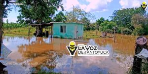 Comunidades de Pueblo Viejo en riesgo por el desbordamiento del río Pánuco: urgen apoyos oficiales
