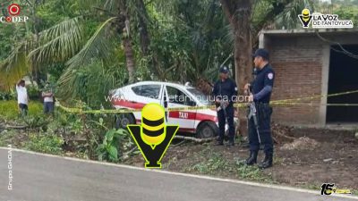 Fallece taxista tras presunto infarto en carretera Álamo - Ixhuatlán