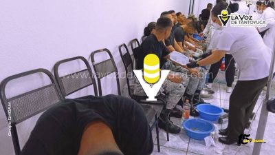 Se intoxican elementos de la Guardia Nacional por comer chilaquiles