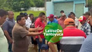 Pleito entre faeneros en Chililico deja un retenido en Huejutla 