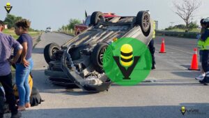 Accidente múltiple deja cuantiosos daños materiales y varios lesionados en Tampico 