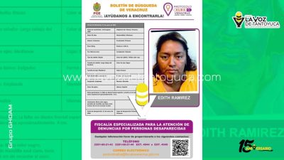 Activan Protocolo Alba por desaparición de mujer en Pánuco