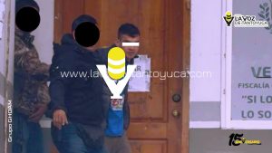 Detienen a dos sujetos tras persecución 