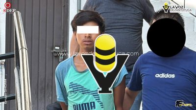Detienen a presunto extorsionador en Ixcatepec