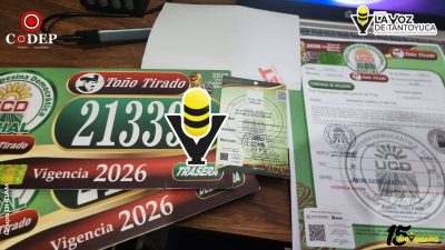 UCD de Toño Tirado pierde terreno en el norte; sus placas, bajo cuestionamiento oficial