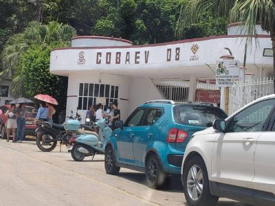 ¡$800 POR ALUMNO!, ARDE LA CUOTA DEL COBAEV 08: Padres cuestionan el destino del dinero