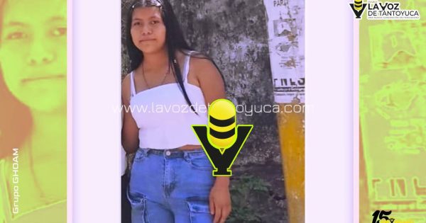 Buscan a menor desaparecida en Ixhuatlán de Madero