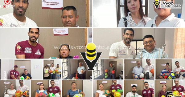 Gobierno de Tantoyuca, a través de COMUDE, impulsa el deporte en comunidades rurales