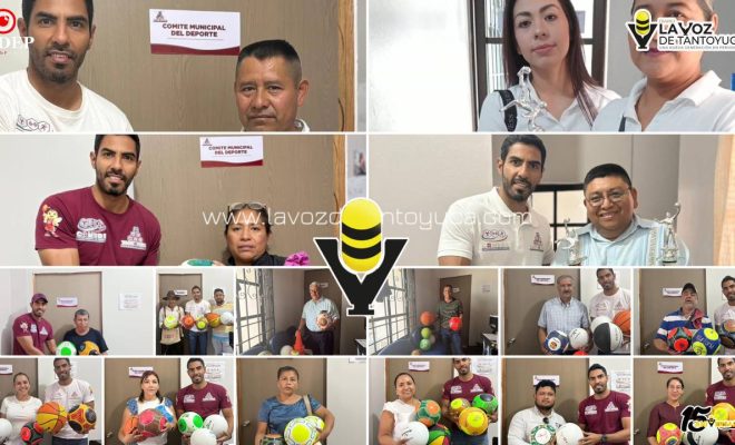 Gobierno de Tantoyuca, a través de COMUDE, impulsa el deporte en comunidades rurales