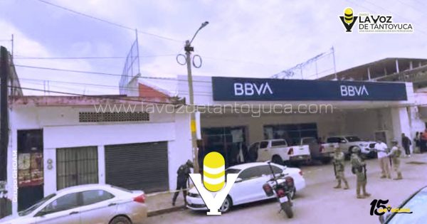 Despojan de 400 mil pesos a ciudadano tras salir de Bancomer