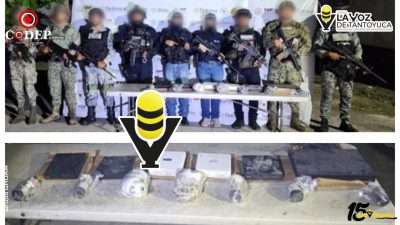 Despliegue coordinado de la UECS permite asegurar cámaras presuntamente utilizadas para extorsión en Pánuco